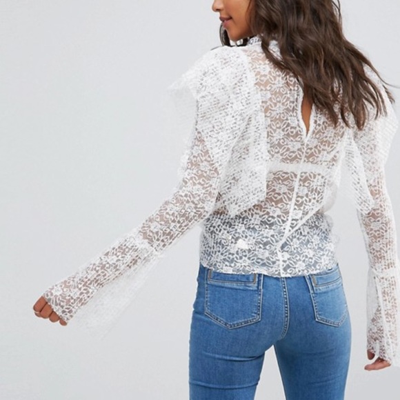 ASOS Lace Top (NWT) - Picture 2 of 5